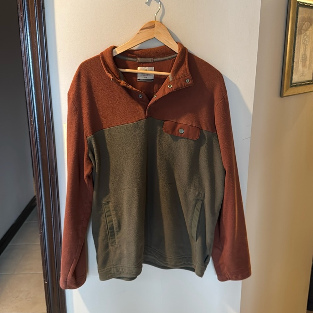 Wind-River Two-Tone Fleece Pullover